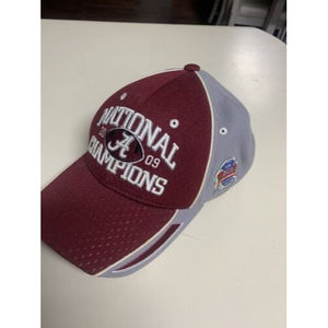 Alabama Crimson Tide 2009 Championship Cap BCS Bama Football Nice Roll Tide SEC